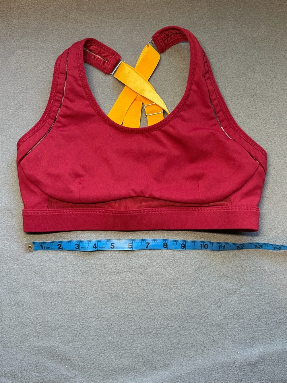 Fabletics Belle High Impact Strappy Sports Bra - Size Medium ❤️